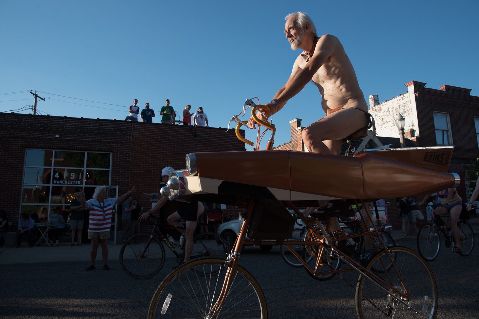 2017 World Naked Bike Ride in St. Louis